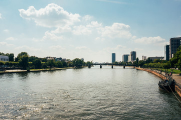 Fototapeta premium Panorama of river Main