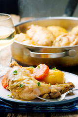 Braised Chicken with Vegetables