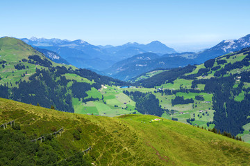 Beautiful Brixen Valley and Kitzbuhel Alps, Tirol, Austria