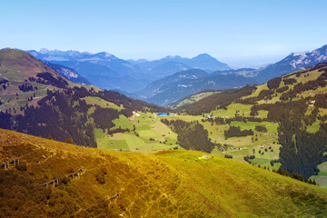Beautiful Brixen Valley and Kitzbuhel Alps, Tirol, Austria