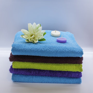 Towels in the spa 9