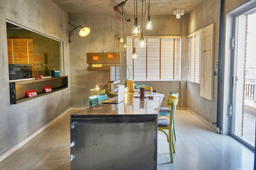 Modern office, interior space