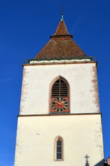 Fototapeta na wymiar Kirche Sankt Martin in Staufen