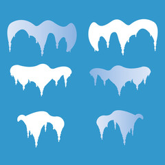 Set of Snow elements