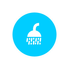 Shower vector icon.