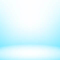 Light room with rounded wall.