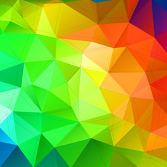 Colorful triangular abstract background. Trendy  illustration. 