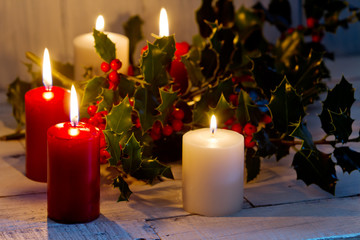 Christmas candles