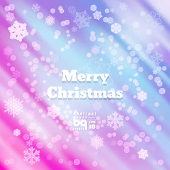 Abstract background snowflakes for design