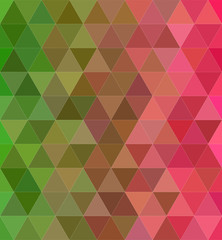 Abstract triangle tile mosaic background design