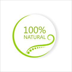 The organic product. Natural products. Without chemical additives.