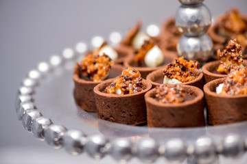 hors d'oeuvres on a platter