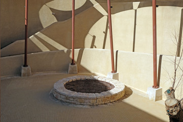 Biblical Abraham's well, the foundation place Beersheba
