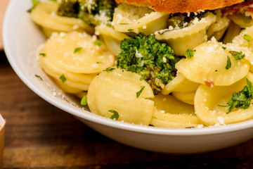 Bowl of Orrechiete Pasta