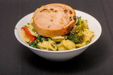 Orrechiete Pasta in a Bowl