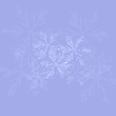 Winter Holiday Snow Background.Snowflakes