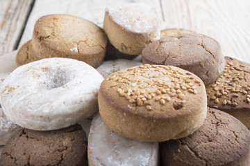 Polvorones typical spansih