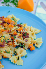 Pasta With Butternut Squash and Prosciutto