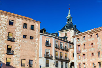 Naklejka premium Casa de la Villa of Madrid, Spain. Serves as the city hall
