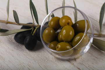 Green olives