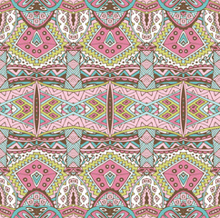 ethnic intricate seamless tribal  pattern 