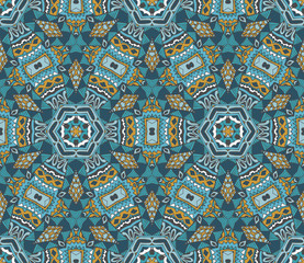 ethnic geometric  seamless pattern 