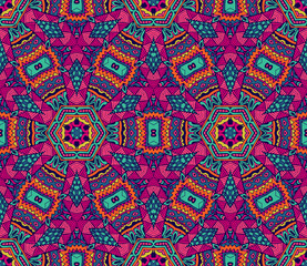 ethnic seamless design colorful pattern
