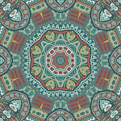 seamless pattern ornamental tile design