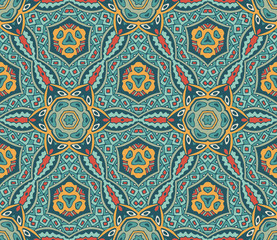 seamless mosaic tiled background 