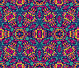 tribal ethnic aztec pattern