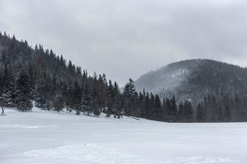 View of the High Tatras mountains.