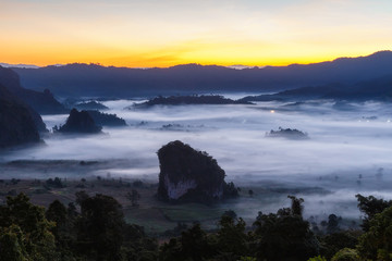 Phu Langka National Park in Phayao Province