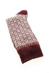 Pair of sock isolated