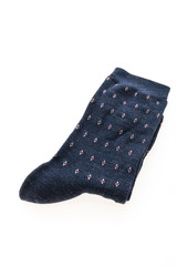 Pair of sock isolated