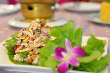 Minced pork