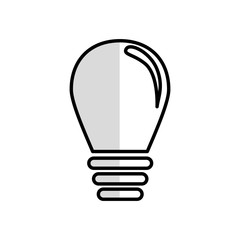 bulb energy light icon vector illustration graphic design