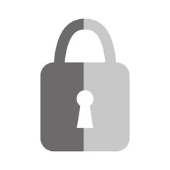padlock security safe icon vector illustration graphic design