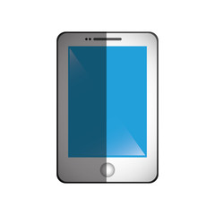 smartphone mobile technology icon vector illustration graphic design