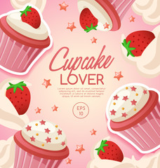 Cupcake Elements : Vector Illustration