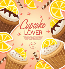 Cupcake Elements : Vector Illustration