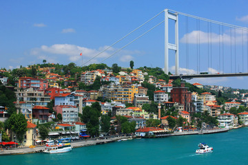 Istanbul Coast from Bosphorus