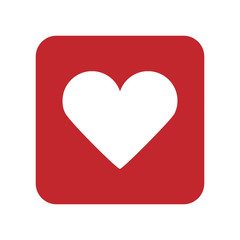 Hospital medical heart icon vector illustration graphic design