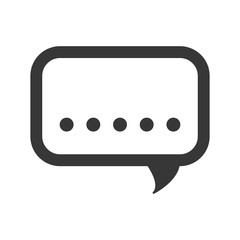 chat bubble symbol icon vector illustration graphic design