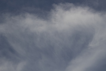 Fototapeta na wymiar Cloudy blue sky abstract background.