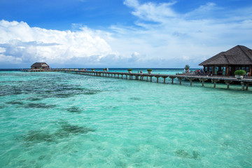 tropical beach in Maldives