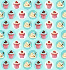 Cupcake Elements : Vector Illustration