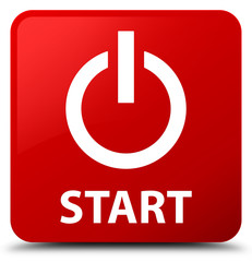 Start (power icon) red square button