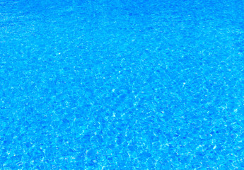 water with sun reflections