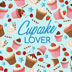 Cupcake Elements : Vector Illustration