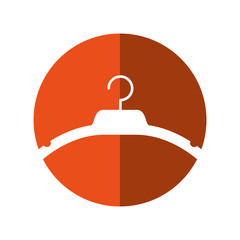 hook clothes isolated icon vector illustration design